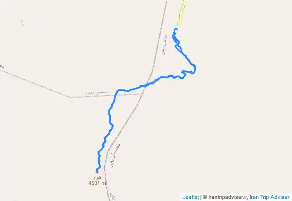 ترک جی پی اس قله هزار رفت و برگشت از روستا راین