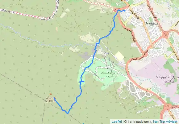 ترک جی پی اس قله دراک ( مسیر 0630 ) فرود از قله ، دره بیراه ، پلکان شهرداری ، پارک کوهستانی ، تنگ سرخ ، شهرک آفرینش