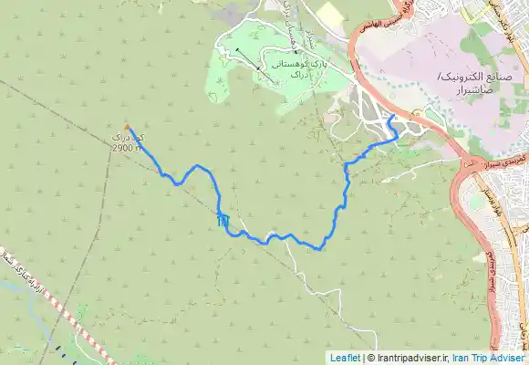 ترک جی پی اس قله دراک ( مسیر 30/09 ) فرود از قله به پناهگاه امیریه، جاده خاکی ، کلبه کاه کشی ، دره کاه کشی ، پارک کوهستانی