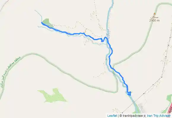 ترک جی پی اس آبشار سنگان