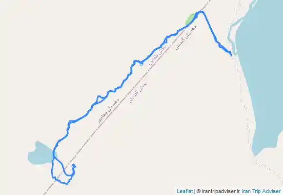 ترک جی پی اس قله چیرو رشته کوه کلار