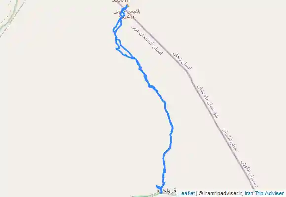 ترک جی پی اس بلقیس قله هاچاداغی-زنجان