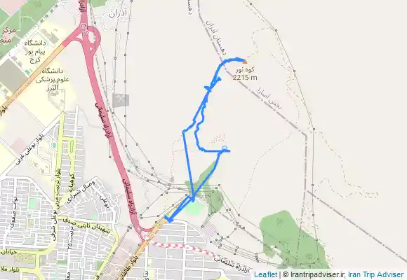 ترک جی پی اس قله بیجی