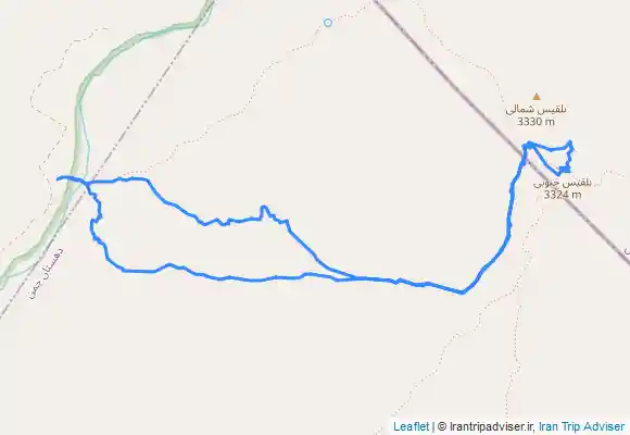 ترک جی پی اس کوه بلقیس Belqeys