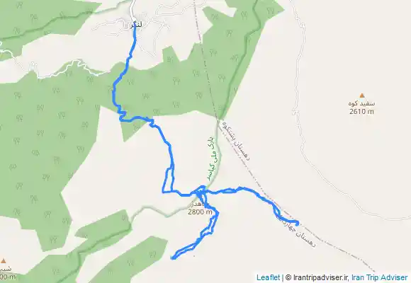 ترک جی پی اس شاهدژ از هررسه مسیر