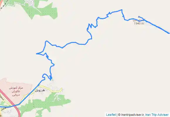 ترک جی پی اس منجیل به آسمانسرا