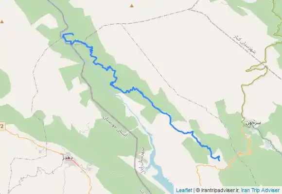 ترک جی پی اس سفر به آبشار لندی شهریور 1400