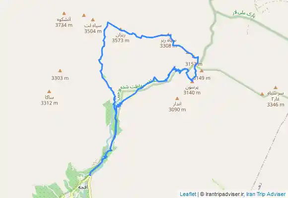 ترک جی پی اس افجه پرسون سیاه ریز ریزان