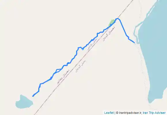 ترک جی پی اس کلار تا دریاچه چیرو