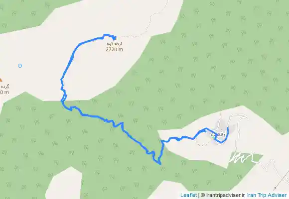 ترک جی پی اس قله ارفع