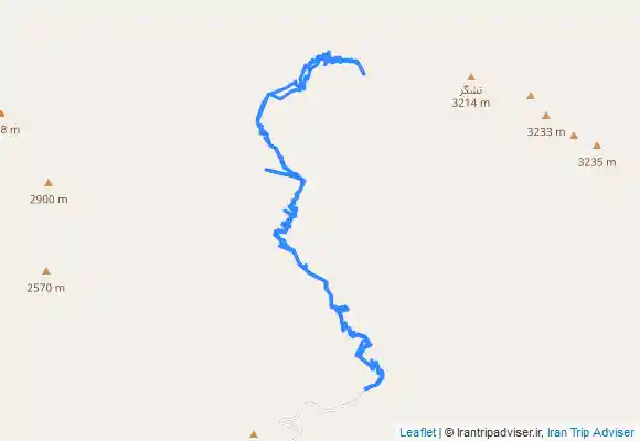 ترک جی پی اس قله تشگر هرمزگان تا کلبه های چوبی