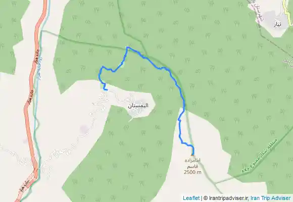 ترک جی پی اس امامزاده قاسم.