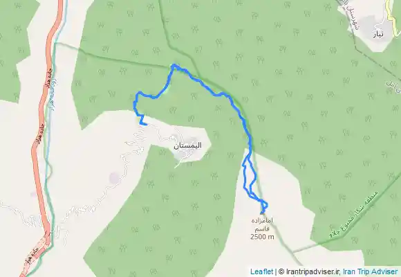 ترک جی پی اس جمعه ٥/آذر/١٤٠٠ - جنگل اليمستان - آمل