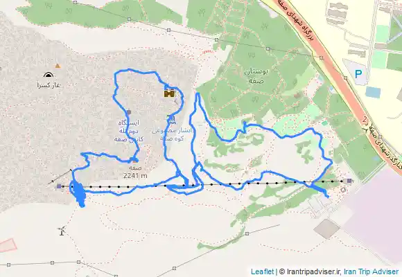 ترک جی پی اس 1400/09/12 - قله صفه