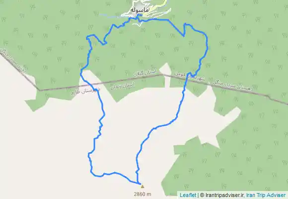 ترک جی پی اس ماسوله- خلیل دشت - قله گدوک - قله آسمان کوه - کله قندی - للندیز - ماسوله