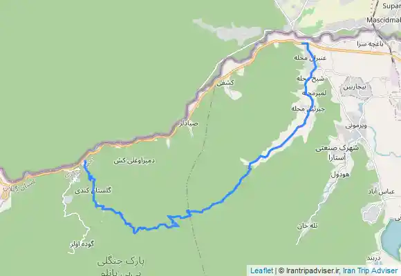 ترک جی پی اس بهشت درسی، موتالان، خانه های آسیاب