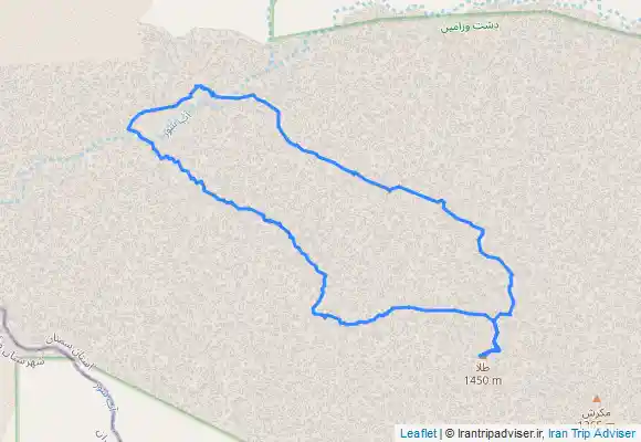 ترک جی پی اس ترک مسیر قله طلا
