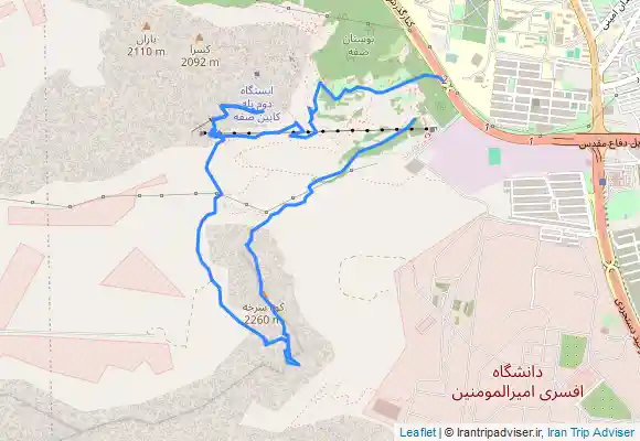 ترک جی پی اس سُرخه صُفه تل بلند