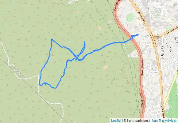 ترک جی پی اس دراک ، الف ، م ش یک به کلبه ارژن فرود زیگ زاگ اول