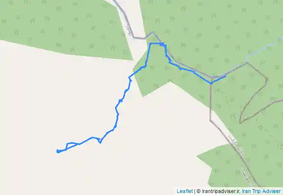 ترک جی پی اس مسیر رفت شط‌تمی