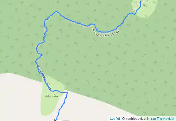 ترک جی پی اس دشت اول تا جاده الیمستان Alimestan