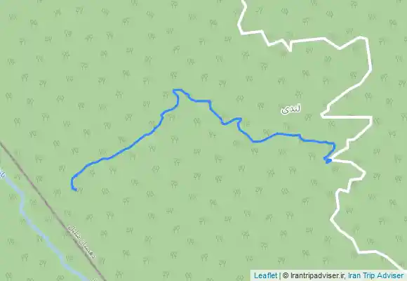 ترک جی پی اس مسیر آبشار لندی