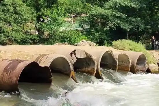 تونل رودخانه موش بیجار