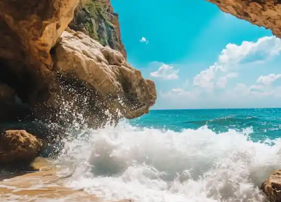 سوراخ صخره ای